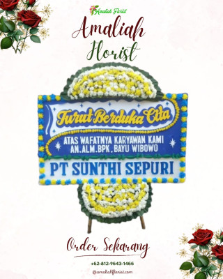 Papan Bunga Duka di Patrol