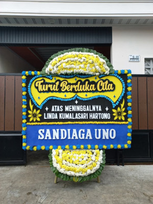Papan Bunga Duka di Patrol